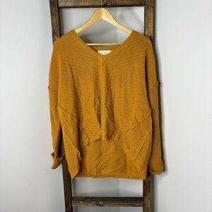 No Comment Women's Mustard Sweater Size L